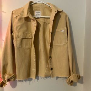 RVCA,off yellow, Small